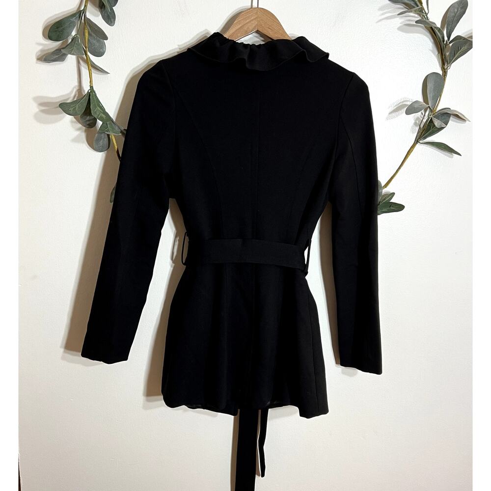 CC Couture Black Ruffle Jacket - Picture 4 of 4